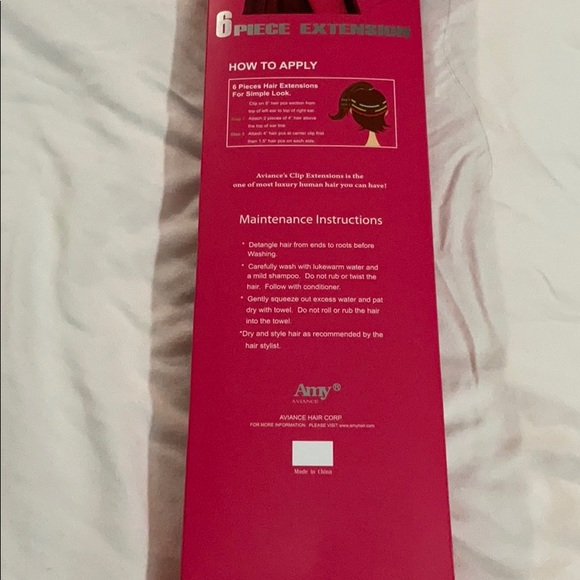Hair Extensions Clip It Pack of 6 Pieces 18” Long - Picture 8 of 8